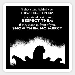 Protect Them - Lions Sticker